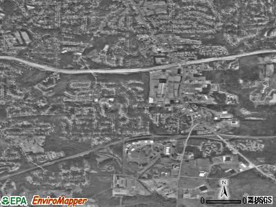Panthersville satellite photo by USGS