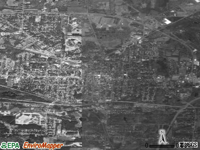 Ravenna satellite photo by USGS. Nearest city with pop.
