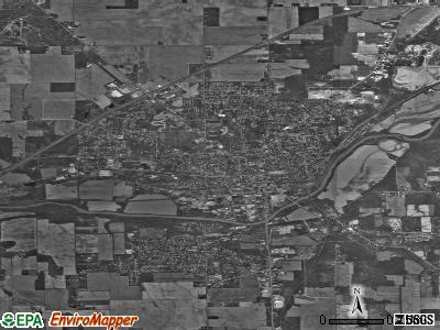 Wabash satellite photo by USGS