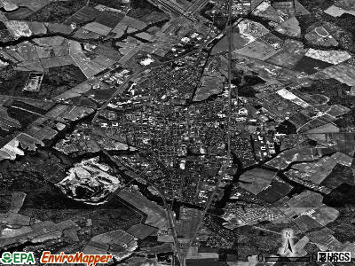 Easton satellite photo by USGS