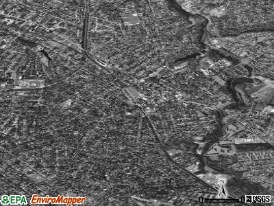 Haddonfield satellite photo by USGS