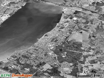 Pennsville satellite photo by USGS