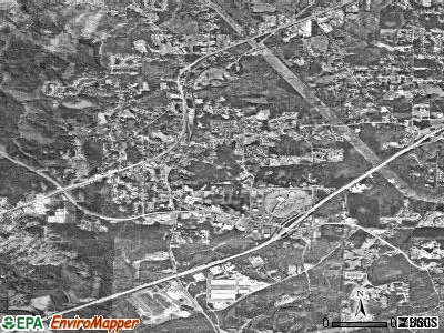 Union City satellite photo by USGS