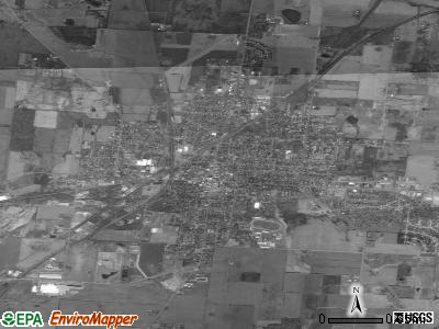 Urbana satellite photo by USGS
