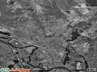 Valley Falls satellite photo by USGS
