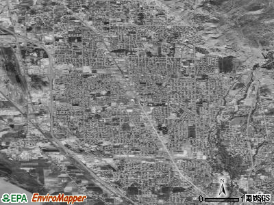 Orem satellite photo by USGS