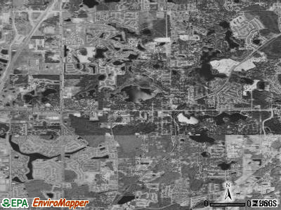 Lake Mary satellite photo by USGS