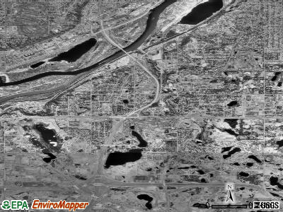 Mendota Heights satellite photo by USGS