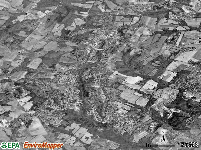 Damascus satellite photo by USGS
