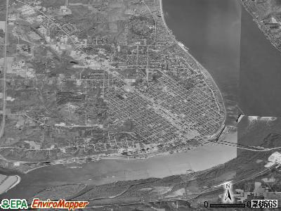 Keokuk satellite photo by USGS