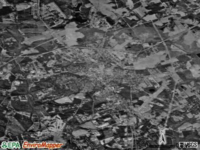 Monroe satellite photo by USGS