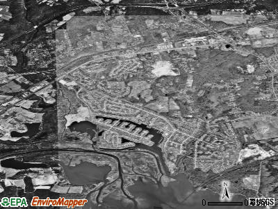 Joppatowne satellite photo by USGS