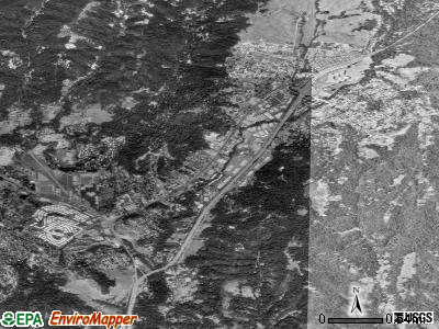 Scotts Valley satellite photo by USGS