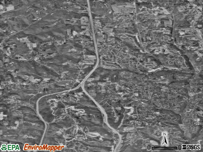 Franklin Park satellite photo by USGS