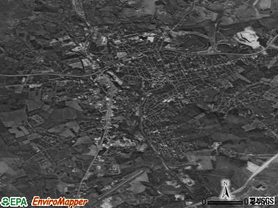 Somerset satellite photo by USGS
