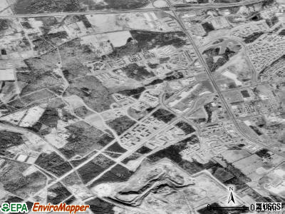 Bull Run satellite photo by USGS