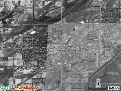 Kennett satellite photo by USGS