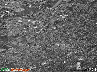 West Caldwell satellite photo by USGS