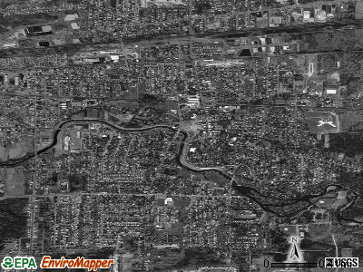 Lancaster satellite photo by USGS