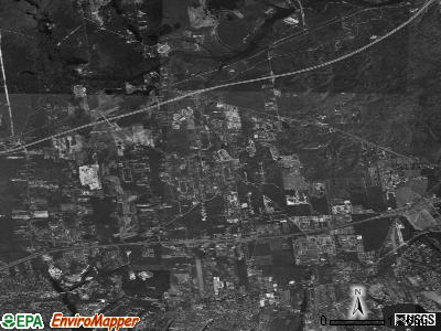 Manorville satellite photo by USGS