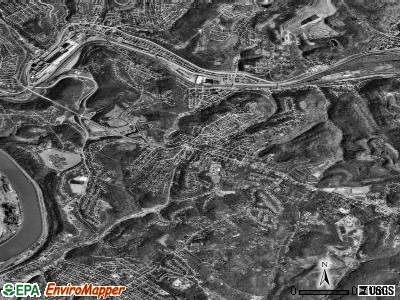North Versailles satellite photo by USGS