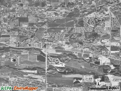 Eagle satellite photo by USGS