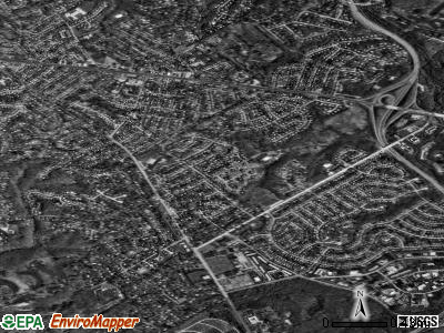 Broomall satellite photo by USGS