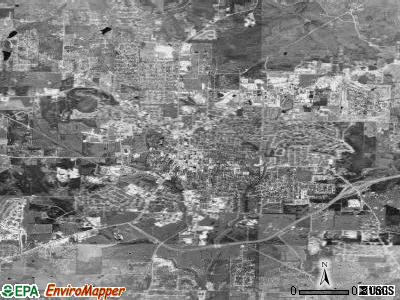 Mountain Home satellite photo by USGS