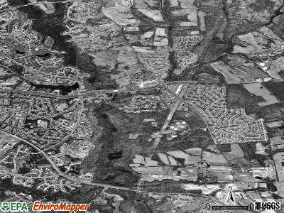 Kettering satellite photo by USGS