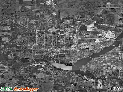 Decatur satellite photo by USGS