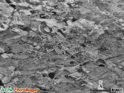 Storrs satellite photo by USGS