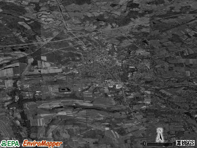 Oneida satellite photo by USGS