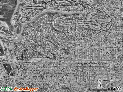 View Park-Windsor Hills satellite photo by USGS