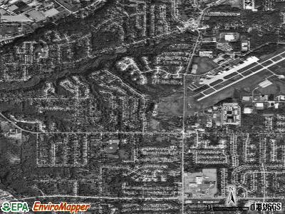 Richmond Heights satellite photo by USGS