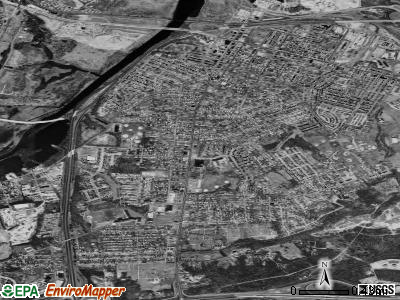 Brooklyn Park satellite photo by USGS