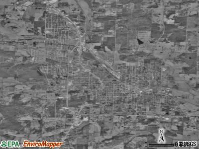 West Plains satellite photo by USGS