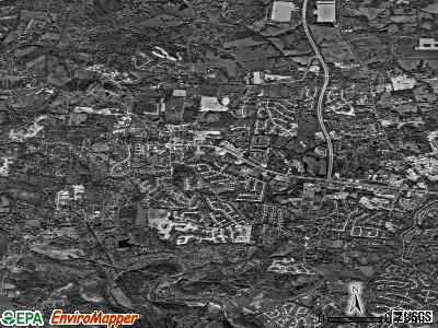 Burlington satellite photo by USGS