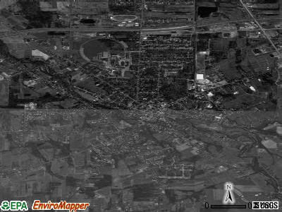 Fredonia satellite photo by USGS