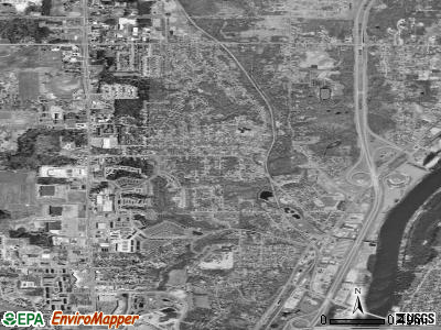Comstock Park satellite photo by USGS