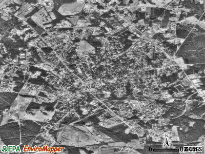Newberry satellite photo by USGS