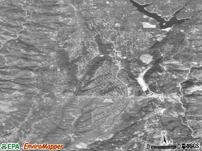 Magalia satellite photo by USGS