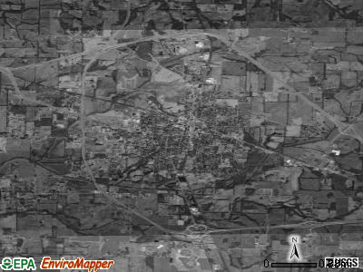 Martin satellite photo by USGS