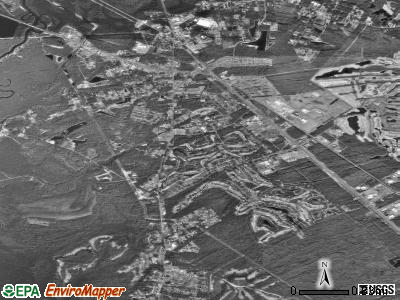 Red Hill satellite photo by USGS