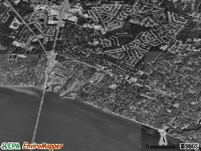 Mandeville satellite photo by USGS