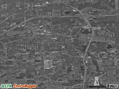 Chesterton satellite photo by USGS