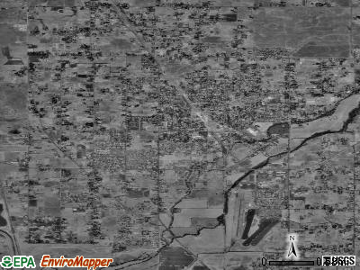 Rio Linda satellite photo by USGS