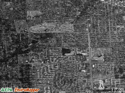 Beverly Hills satellite photo by USGS