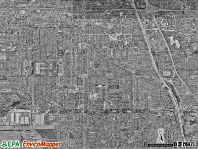 Lakewood satellite photo by USGS