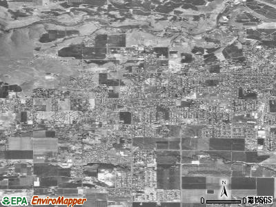 West Valley satellite photo by USGS