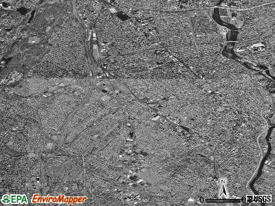 Clifton satellite photo by USGS